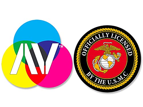 Proud Wife of a US Marine Sticker - 3 Inch Vinyl Decal
