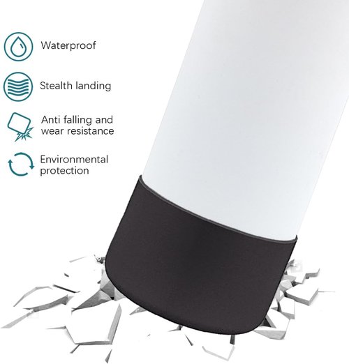 HEYSKAY Protective Silicone Boot for Hydro Flask Water Bottle Wide Mouth Water Bottle Anti-Slip Silicone Boot Bottom Protector Water Bottle Accessories