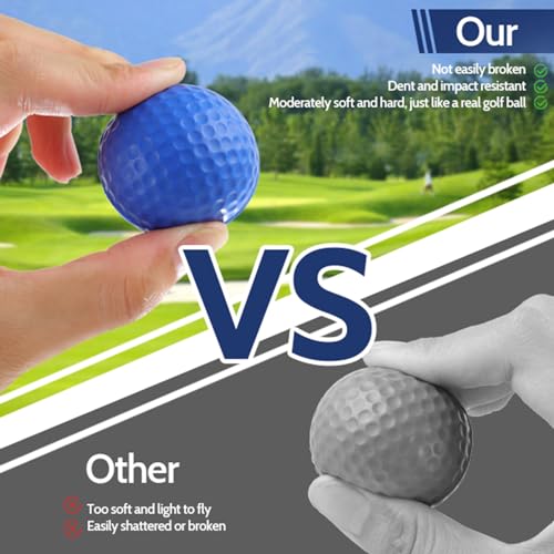 41mm Foam Golf Balls - 20 Pack Soft Practice Balls for Indoor & Outdoor
