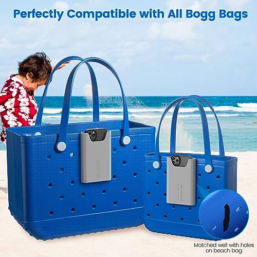 Silicone Phone Holder for Bogg Bags | Durable Beach Tote Insert