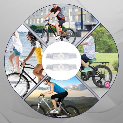Bicycle Spoke Reflectors - 4 Pcs High Visibility Safety Accessories