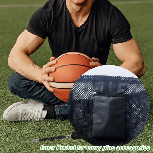 Single Ball Bag,Ball Storage Bag,Mesh Carry Bag with Zipper