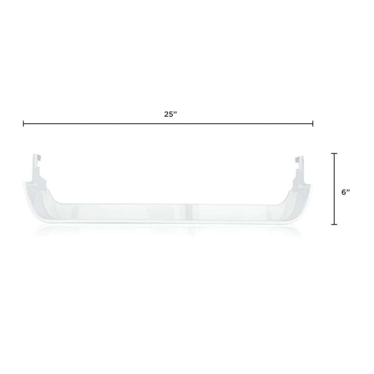 Smart Choice White Refrigerator Door Bin Middle Shelf Replacement for Frigidaire 240337901