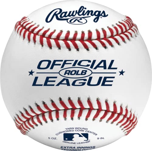 Official League Baseballs - Tournament Grade Leather - 12 Count