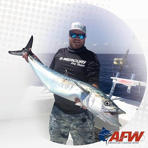 Fishing Leader Wire - 30lb Test, 30ft Camo Stainless Steel