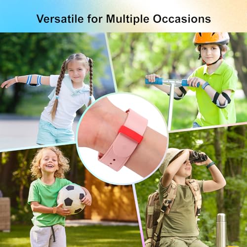 Silicone Band Keeper for Wrist Activity Trackers - Multi-Color