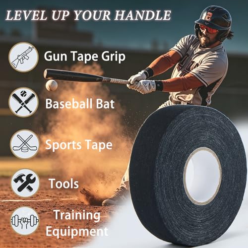 1 Inch Tactical Grip Tape - Strong Adhesive Non-Slip Wrap