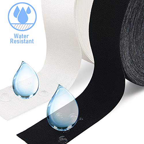 Hockey Tape - Waterproof & Easy to Tear - Black - 2 Rolls