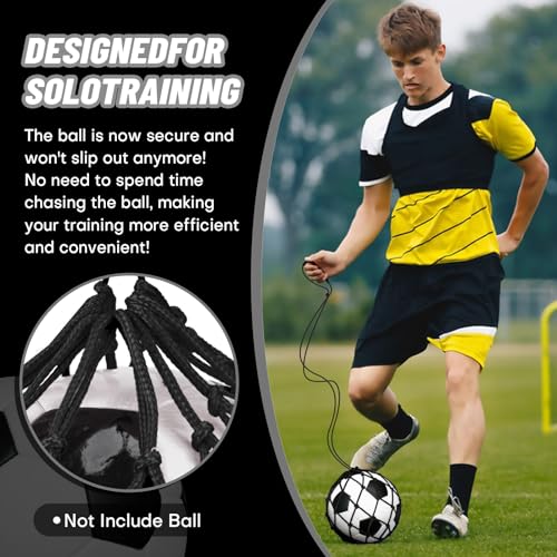 Soccer Kick Trainer 2PCS with Return Net - Football Practice Gear