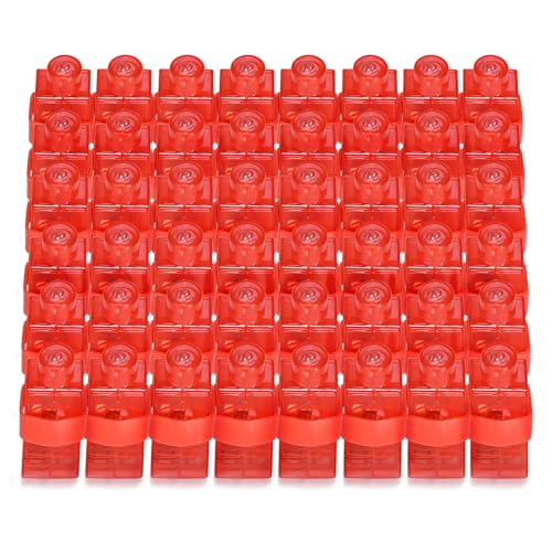 50 Pcs Red Finger Lights - LED Flashlights for Kids Parties
