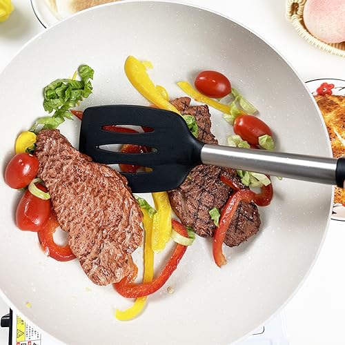 Silicone Spatula Set - 3 Heat-Resistant Kitchen Utensils