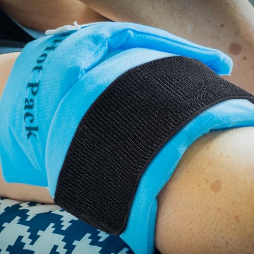 Reusable Extender Strap Ice Pack Strap - 2 Pack, 2 x 8 Inch