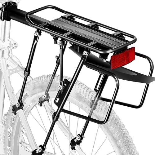 310 LB Capacity Bike Rack with Reflector & Fender - Quick Release