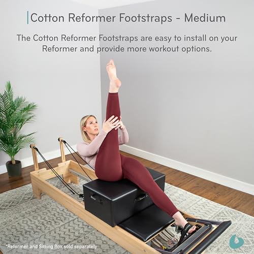 Medium Cotton Footstrap for Pilates Reformer - 27.5 Inches