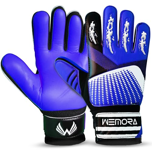Soccer Goalie Gloves for Kids - 4MM Anti-Slip Grip