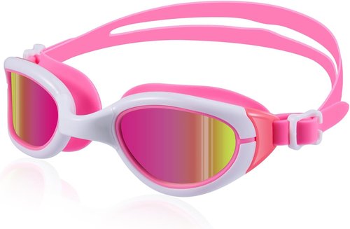 Aegend Swim Goggles - Polarized Anti-Fog UV Protection for Kids Ages 6-11 | Perfect for Boys & Girls