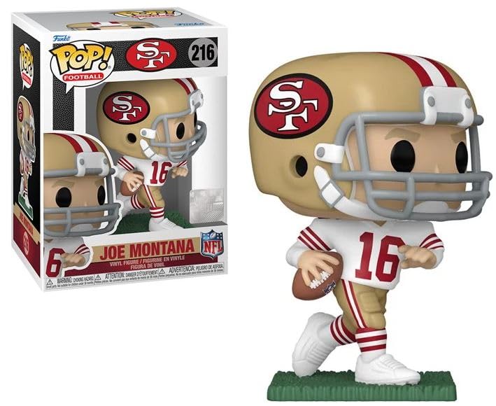 Joe Montana Funko Pop! Vinyl Combo - Red & White Jerseys