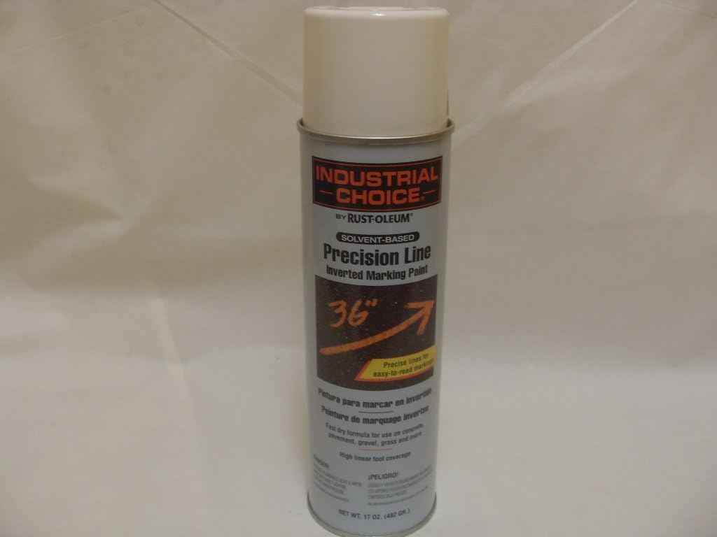 Fluorescent Orange Marking Spray Paint - Rust-Oleum 12 Pack, 17 Oz Inverted Solvent-Based