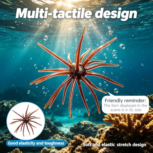 XL-4.33 inch 6 pcs Urchin Soft Baits for Bass Fishing - Creature Lures