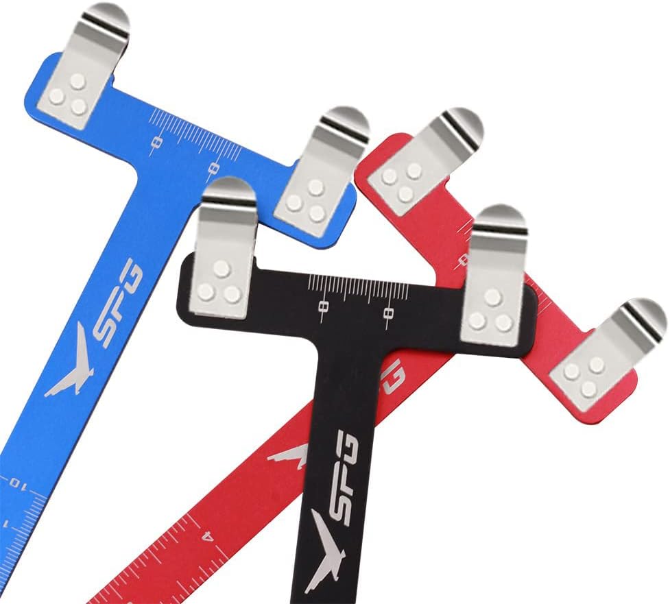 SOPOGER Archery Bow Square - T Shape Ruler Measurement Tool Kit for Recurve & Compound Bows