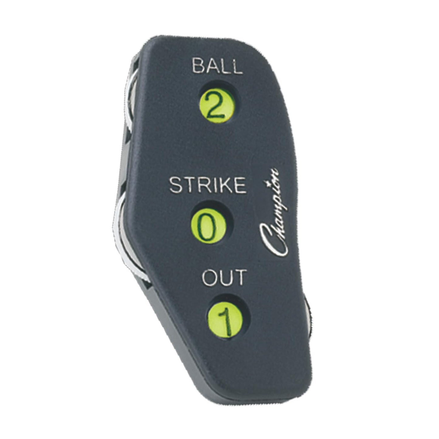 Champion Sports 3 Wheel Oversized Plastic Baseball Umpire Count Indicator - Counts Strikes, Balls and Outs