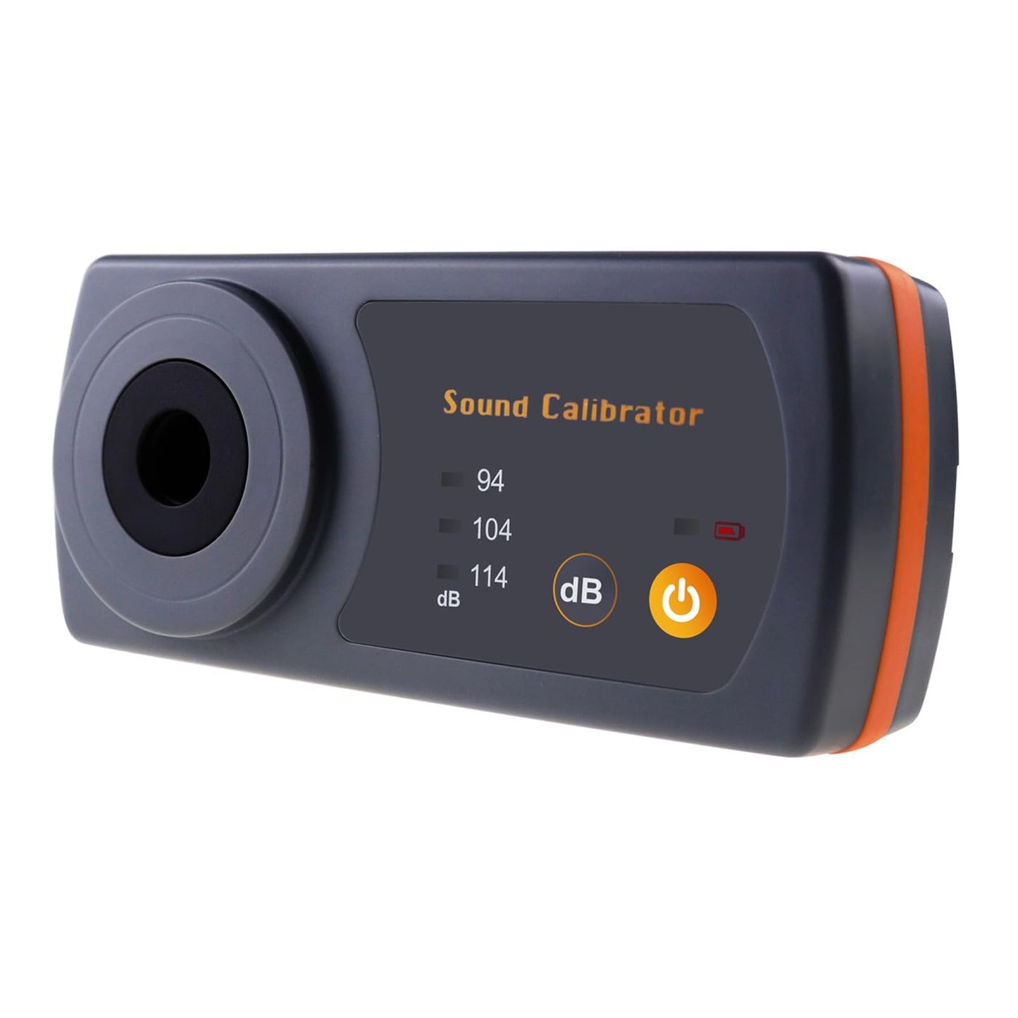 Sound Level Meter Calibrator, Precise Decibel Meter Calibrator with 3 Calibration Level 114dB & 94dB & 104dB, Professional Sound Pressure Level (SPL) Calibrator for Sound Level Meters