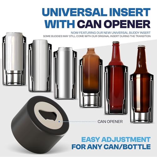 Universal Can Cooler - Navy Penn State Stripe | 20x Colder, 24-Hour Insulation