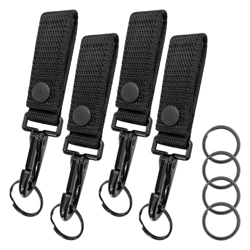 Heavy Duty Key Holder with Belt Clip for Duty Belts & Tactical Gear
