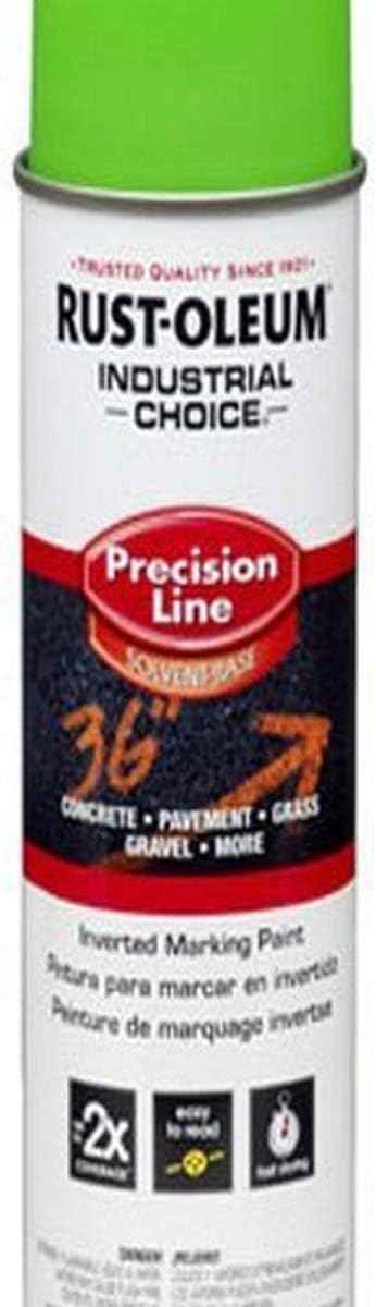 Fluorescent Orange Marking Spray Paint - Rust-Oleum 12 Pack, 17 Oz Inverted Solvent-Based