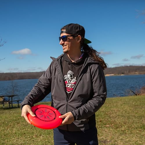 Discraft Neon Green & Pink UltraStar Ultimate Discs 2 Pack - Standard Size, for Casual & Competitive Play