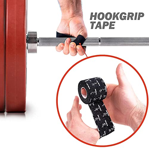 Weightlifting Thumb Tape - Hook Grip Athletic Tape, 3 Rolls