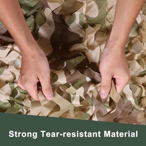Flyego Camouflage Netting Bulk Roll for Hunting, Camping, Tactical & Decor