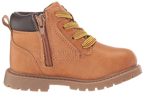 Carter's Unisex Toddler Roy Boots - 6 Tan High-Top Shoes for Kids