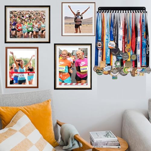 Steel Medal Hanger Display Rack for 63+ Medals - Easy Install