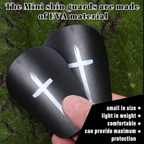 Mini Soccer Shin Guards - Lightweight Protective Pads for All Ages
