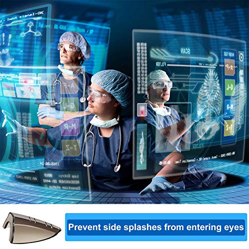 Safety Eyeglass Side Shields - Medium (2 Pairs) - Grey