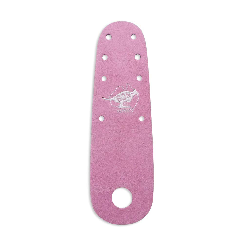 Bont Roller Skates - New 100% Australian Suede Flat Toe Guard Protectors - Roller Skate Derby Figure - Pair - Pistachio Green Suede