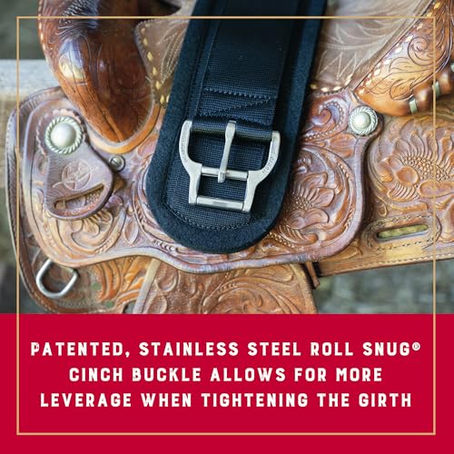 Smart Cinch with Felt Lining for Western Saddle - 30-Inch Black