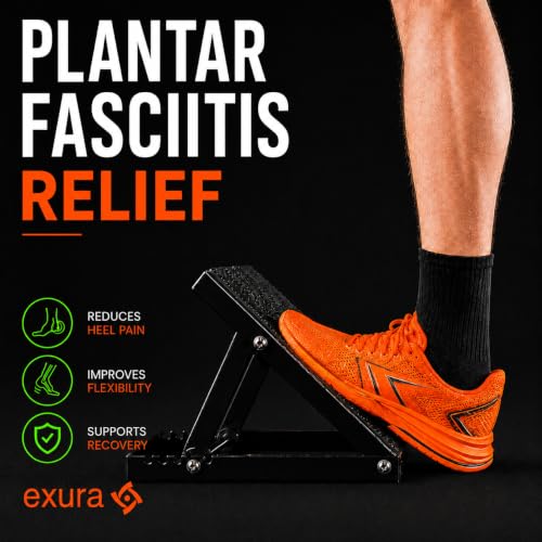 Adjustable Slant Board for Calf Stretching & Plantar Fasciitis Relief
