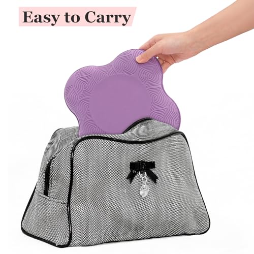 6 Pack Yoga Knee Pads - Extra Thick Foam Cushions for Yoga, Pilates & Floor Exercises
