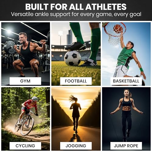 Stealth Sports Ankle Support Brace for MMA & Martial Arts - Breathable, Non-Slip, L/XL