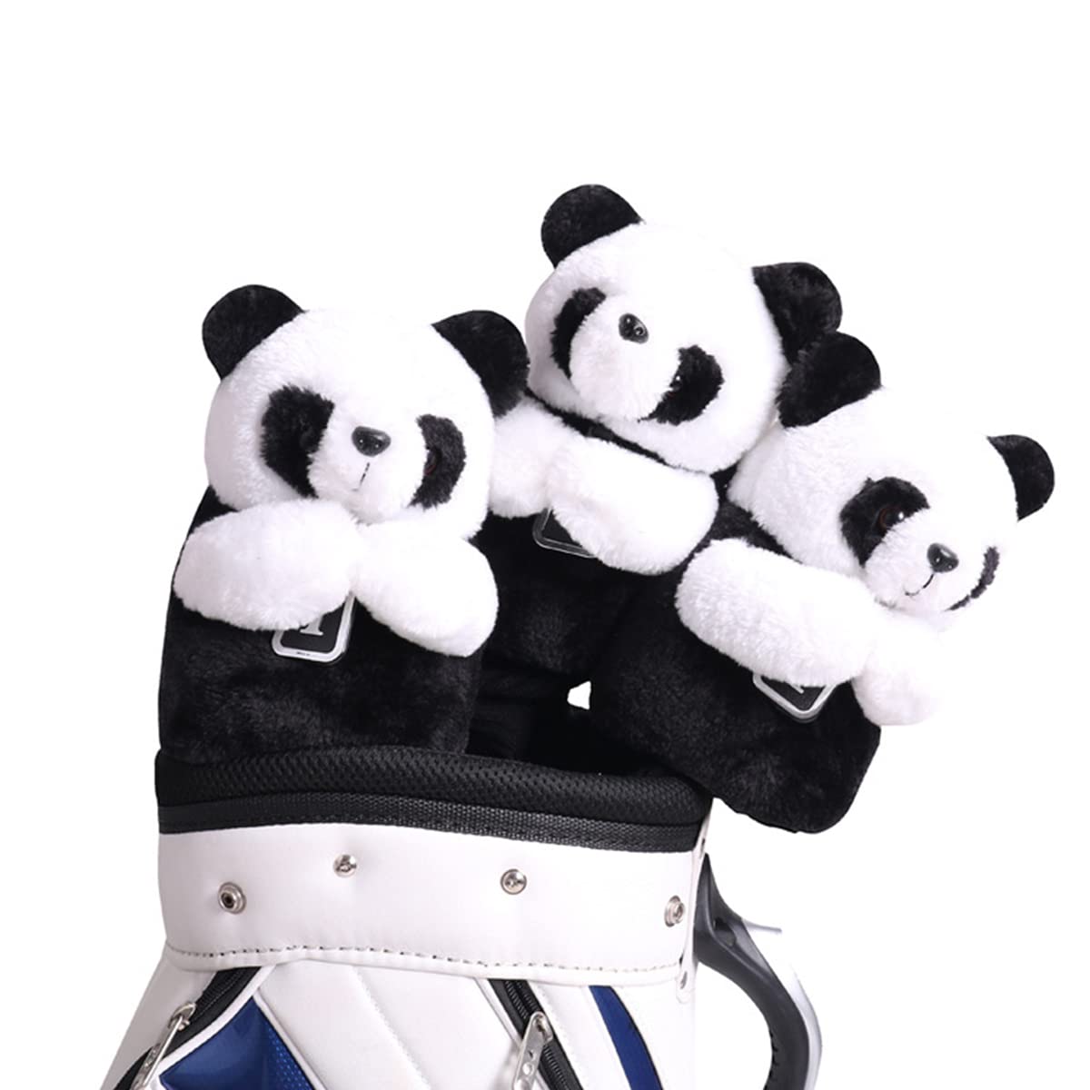 1 Pcs Panda Golf Driver Headcover 460CC Golf Club Head Cover Golf Driver Cover Made for Taylormade Titleist D2 D3 917 Callaway Epic Ping