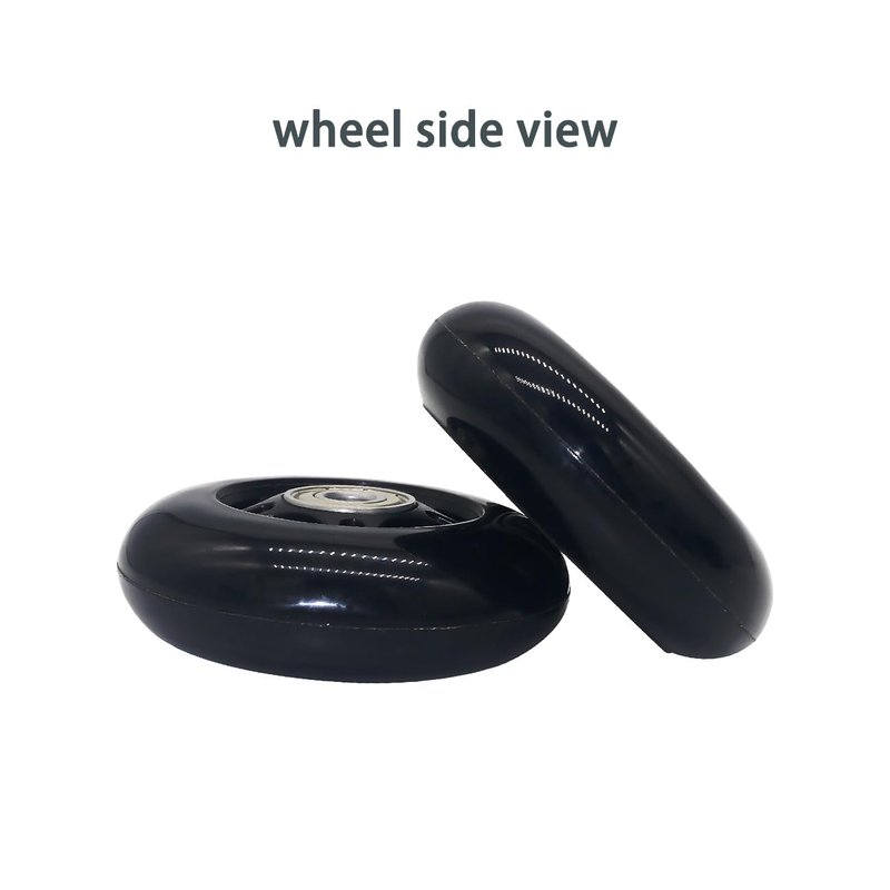 Mute Wear-resistant Luggage Suitcase Wheels Roller Skating Wheels Replacement Kit Outer Diameter 70mm Bearing Hole Diameter 8mm