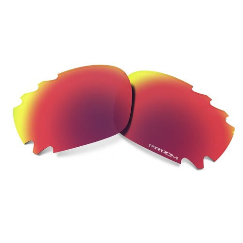 OAKLEY Original Racing Jacket OO9171 00002562 PRIZM Road Replacement Lenses For Men For Women+ Bundle Microfiber Pouch -FRAMES NOT INCLUDED