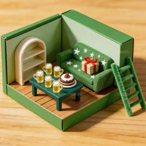 Mini Plastic Beer Cups - 20 Pack Miniature Mugs for Party Decor