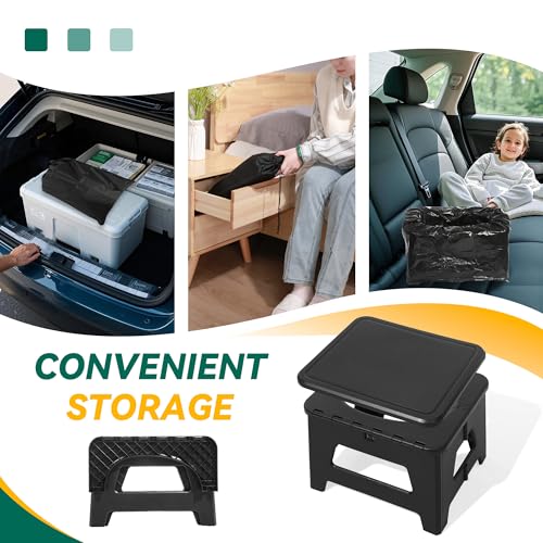 In-car Portable Toilet Collapsible Potty 15x13x3 Emergency Bathroom
