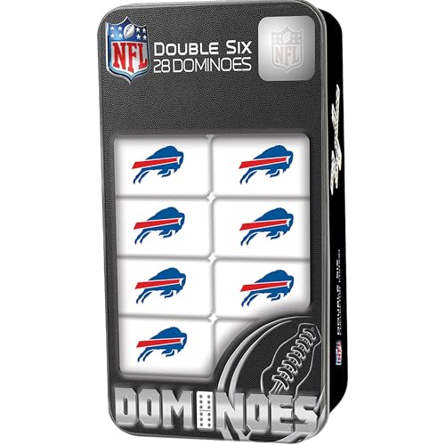Dallas Cowboys Dominoes Game - 28 Piece Set in Collectible Tin