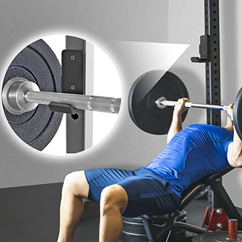 Heavy Duty J Hooks for 2" x 2" Power Rack - 1" Holes