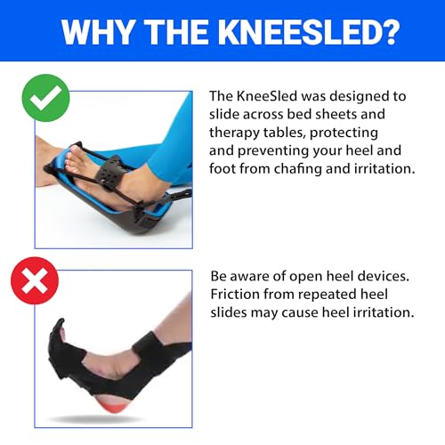 KneeSled Universal Knee Rehabilitation Tool for Mobility & Flexibility
