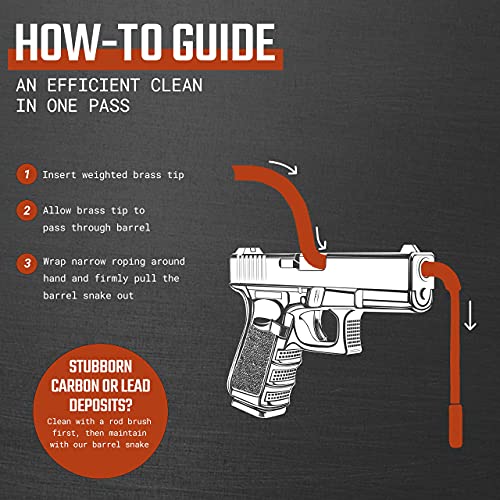 Compact Gun Cleaner Rope for .50/.54 Cal - Ultimate Rifle Build